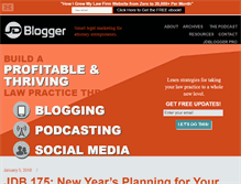 Tablet Screenshot of jdblogger.com
